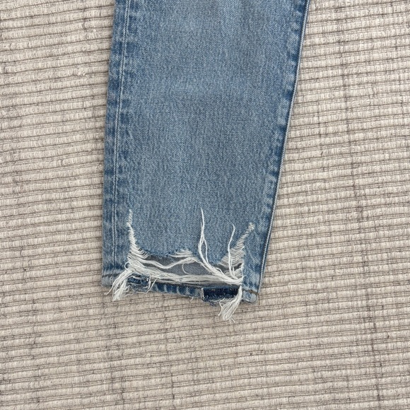 Frame Light Blue Distressed Women Jeans - Picture 5 of 7